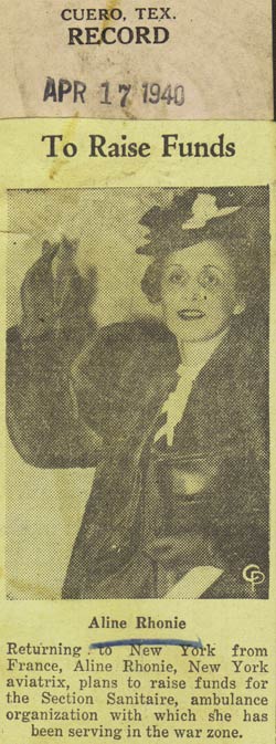 Cuero, TX Record, April 17, 1940 (Source: Roberts)